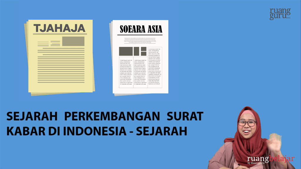 Video Belajar Sejarah Perkembangan Surat Kabar Di Indonesia Sejarah