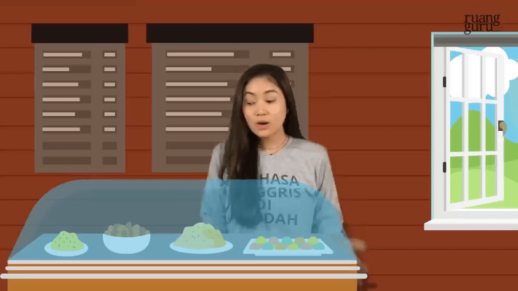 Video belajar Video 1 Types of Food and Drink Bahasa Inggris untuk Kelas 6