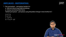 Latihan Soal 3 Logika Matematika