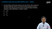 Latihan Soal Kecepatan Efektif Gas