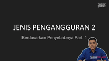 Jenis Pengangguran 2