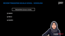 Review Tingkatan Gejala Sosial