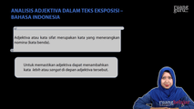 Analisis Adjektiva pada Teks Eksposisi