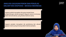 Analisis Gagasan Pokok dan Penjelas pada Teks Eksposisi
