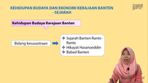 Kehidupan Budaya dan Ekonomi Kerajaan Banten