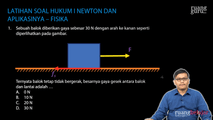 Latihan Soal Hukum I Newton dan Aplikasinya