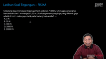 Latihan Soal Tegangan
