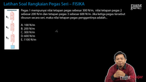 Latihan Soal Rangkaian Pegas Seri