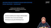 Review Proses Pembentukan Kebudayaan Pada Individu