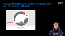 Pemanfaatan Flora dan Fauna Penelitian dan Pendidikan