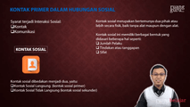 Kontak Primer dalam Hubungan Sosial