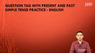 Video Belajar Question Tag With Simple Present And Simple Past Tense Review Bahasa Inggris Untuk 