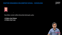 Faktor Dinamika Kelompok Sosial