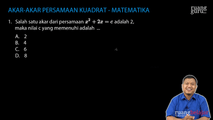 Aplikasi dan Latihan Soal 4 Persamaan Kuadrat