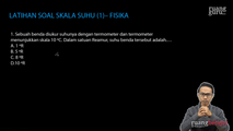 Latihan Soal Skala Suhu (1)