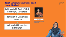 Tokoh Empirisme - David Hume