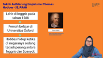 Tokoh Empirisme - Thomas Hobbes