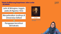 Tokoh Empirisme - John Locke