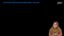 Fototropisme dan Geotropisme