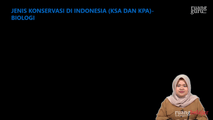 Jenis Konservasi di Indonesia  (KSA dan KPA)