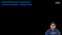 Persamaan Garis Singgung III