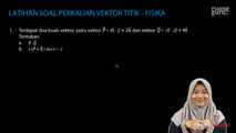 Latihan Soal Perkalian Vektor Titik