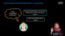 Upaya Menghadapi Globalisasi 2