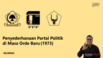 Penyederhanaan Partai Politik di Masa Orde Baru (1973)