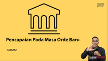 Pencapaian Pada Masa Orde Baru