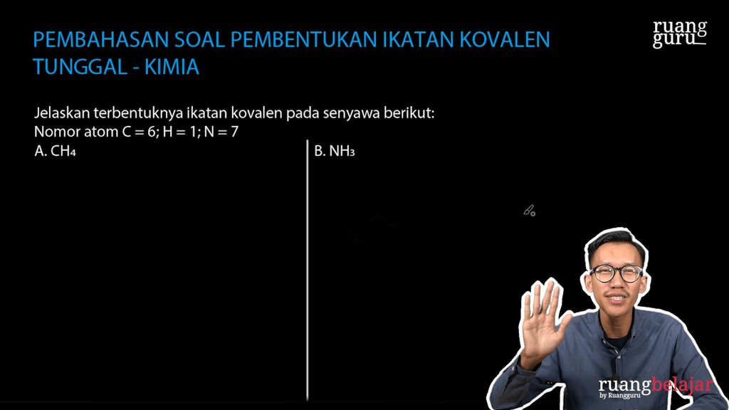 Pasangan Unsur Yang Dapat Membentuk Ikatan Kovalen
