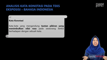 Analisis Konotasi pada Teks Eksposisi