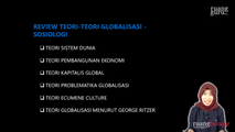 Review Teori-Teori Globalisasi