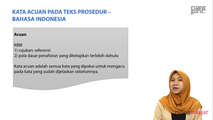 Kata Acuan pada Teks Prosedur