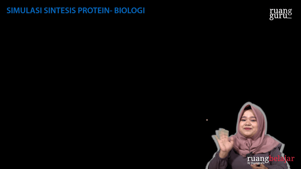 Video belajar Simulasi Sintesis Protein Biologi untuk Kelas 12 IPA