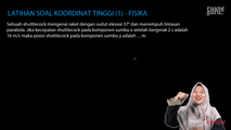 Latihan Soal Koordinat Tinggi (1)