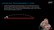 Latihan Soal Tinggi Maksimum (1)