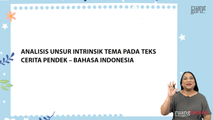 Analisis Unsur Intrinsik Tema pada Teks Cerita Pendek