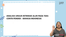 Analisis Unsur Intrinsik Alur pada Teks Cerita Pendek
