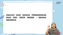 Analisis Gaya Bahasa Perbandingan pada Teks Cerita Pendek