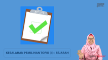 Kesalahan Pemilihan Topik (2)