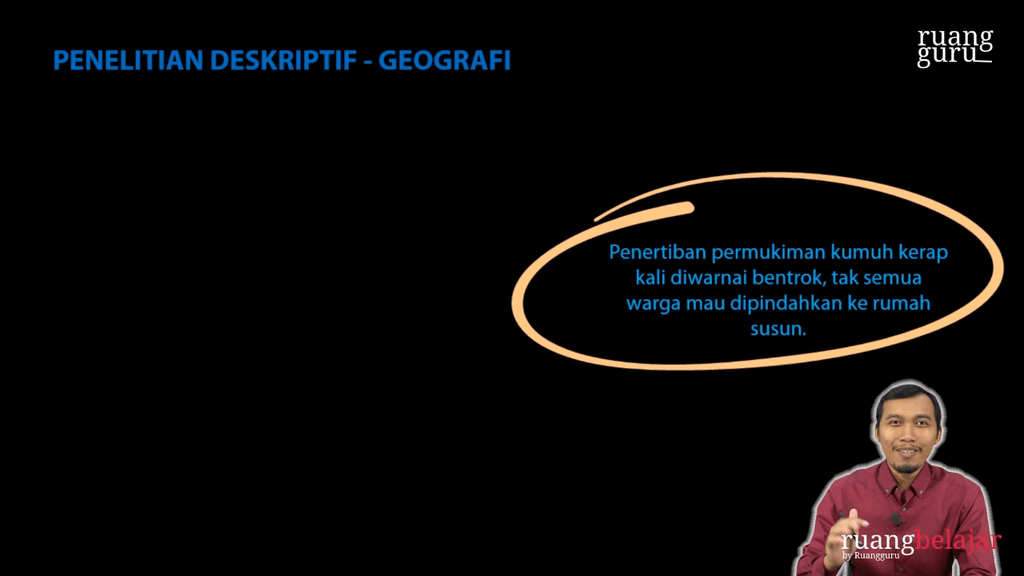 Video Belajar Penelitian Deskriptif Geografi Untuk Kelas 10 IPS