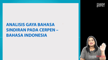 Analisis Unsur Intrinsik Gaya Bahasa Sindiran pada Cerpen