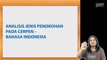 Analisis Jenis Penokohan pada Cerpen