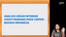 Analisis Unsur Intrinsik Sudut Pandang pada Cerpen