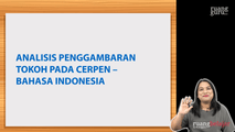 Analisis Penggambaran Tokoh pada Cerpen