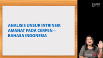 Analisis Unsur Intrinsik Amanat pada Cerpen