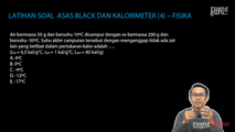 Latihan Soal Asas Black dan Kalorimeter (4)