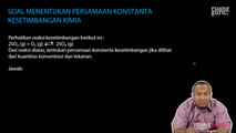 Soal Menentukan Persamaan Konstanta Kesetimbangan Kimia