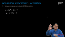 Latihan Soal SPKDV tipe LOTS