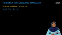 Fungsi Nilai Mutlak Linear IV